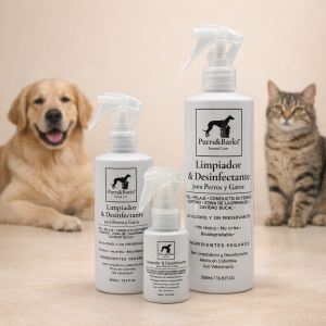 Limpiador & Desinfectante para Perros y Gatos