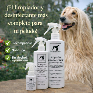 Limpiador & Desinfectante para Perros y Gatos
