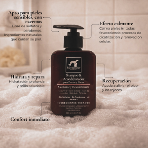 Shampoo & Acondicionador para Perros y Gatos