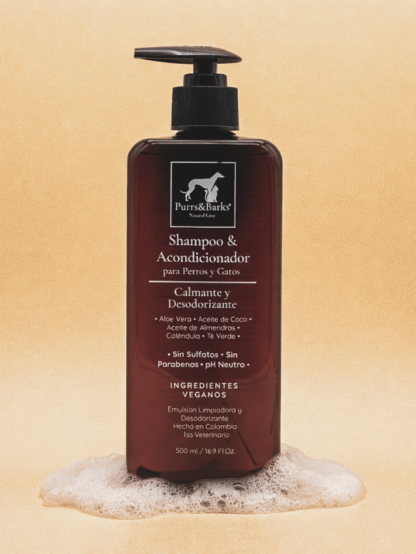 Shampoo & Acondicionador para Perros y Gatos