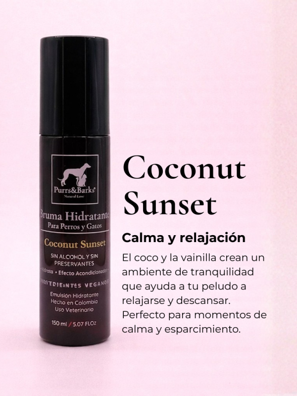 Bruma Hidratante Coconut Sunset