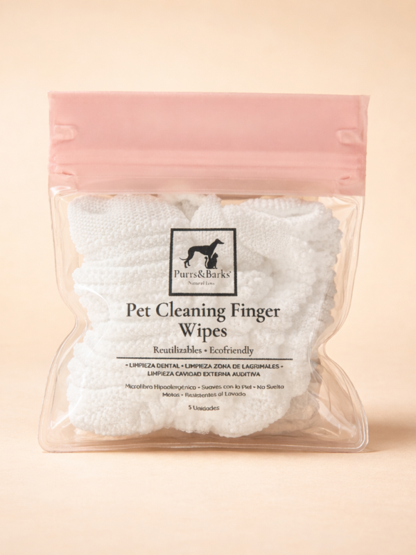 Pet Cleaning Finger Wipes