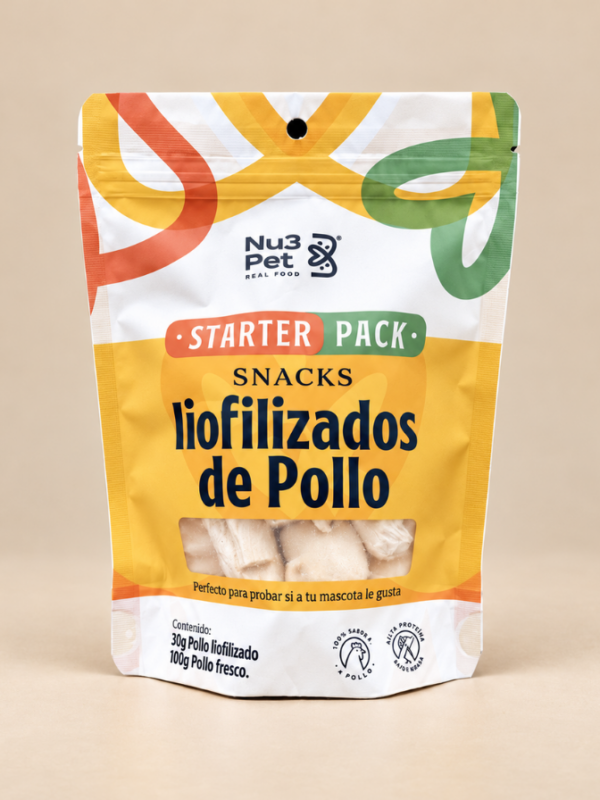Snacks de Pechuga de Pollo Liofilizada 30g