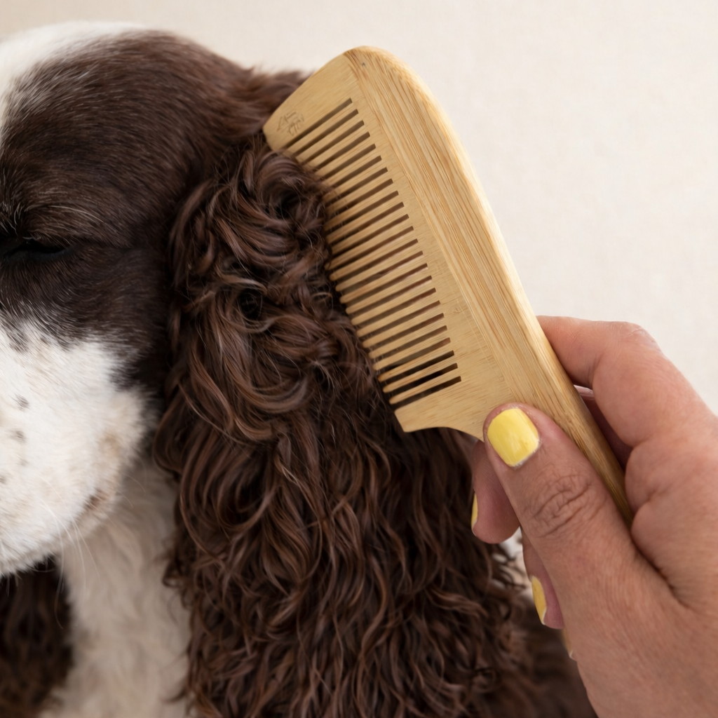 Peinilla de dermocuidado - Desenredo suave mantos medios y largos - Imagen 3